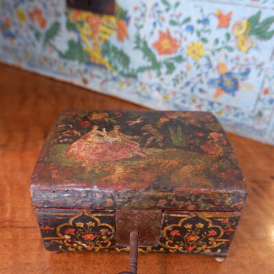 Miniature secret box, Arte Povera decor