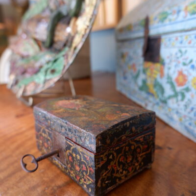 Miniature secret box, Arte Povera decor