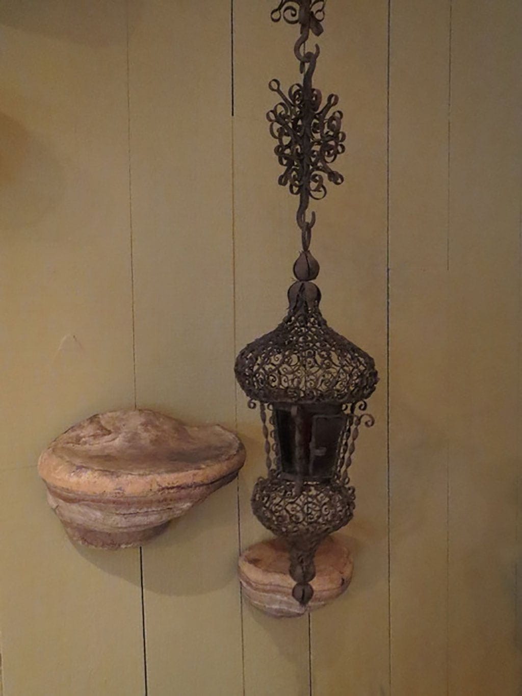 FILIGREE PENDANT LANTERN FROM XIXTH CENTURY