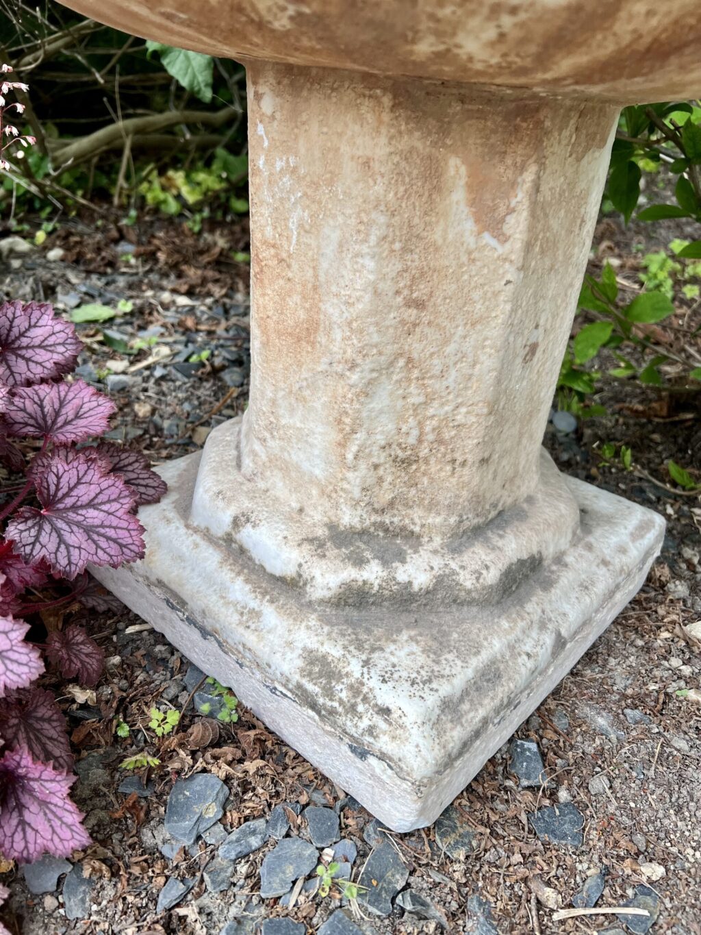 fontaine en marbre de carrare