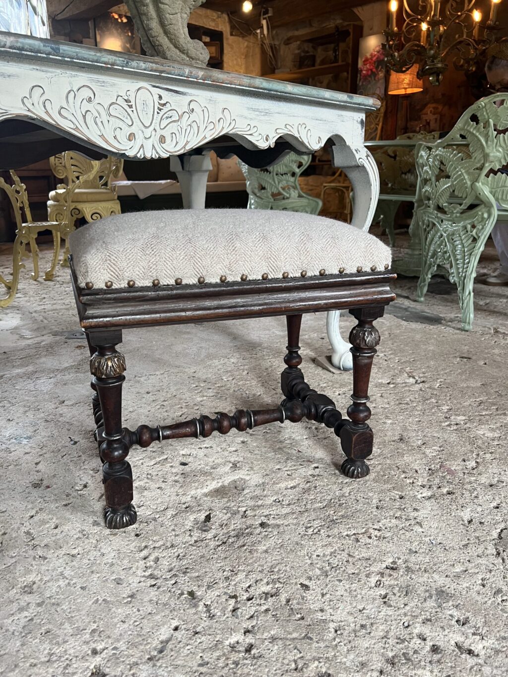 Tabouret Style Louis XIV