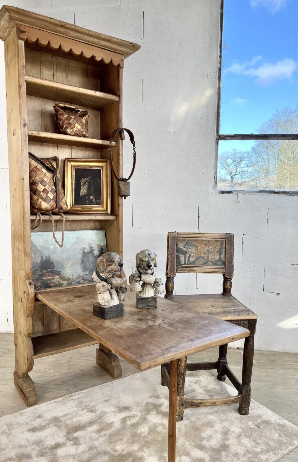 buffet Table en bois brut du norfolk