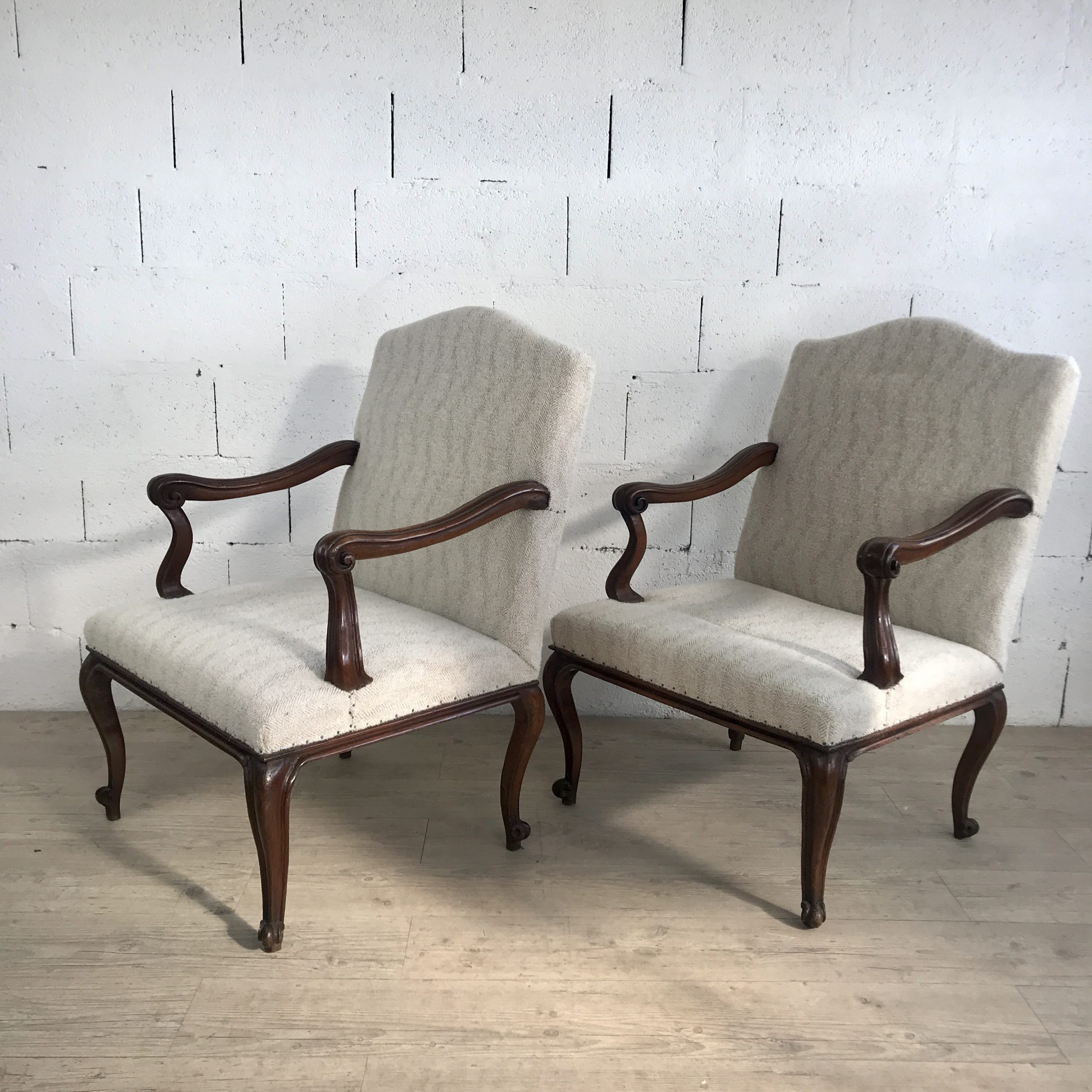 Pair Of Louis XV Armchairs